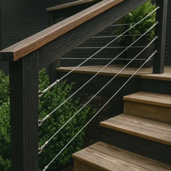 Cavo di acciaio 3mm con Tenditori e Morsetti. Ideale per Recinzioni, Tende da esterno e Giardinaggio - immagine 8